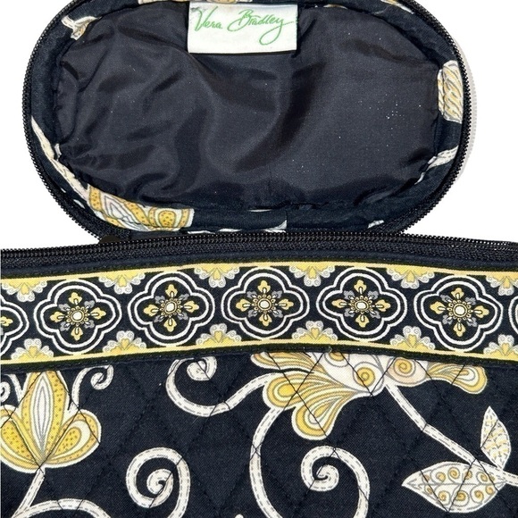 Vera Bradley Insulated Cooler Keeper Yellow Bird Yellow/Black Bag RETIRED EUC - Picture 6 of 6